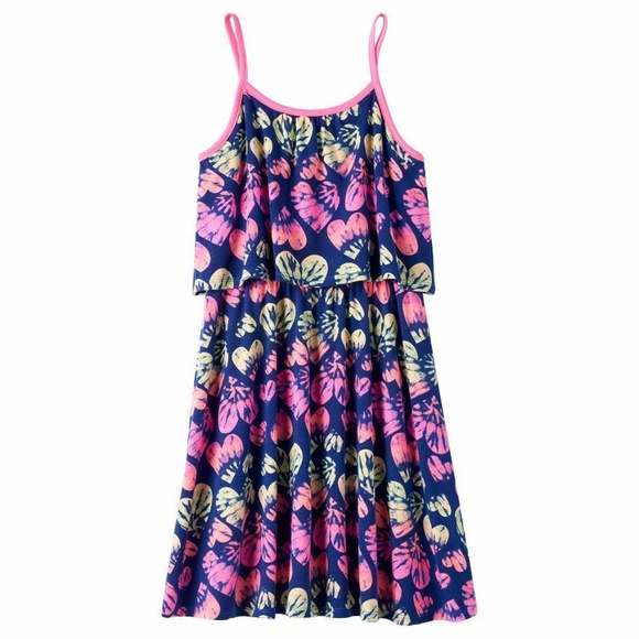 SO Dresses So Heart Print Spaghetti Strap Lampshade Dress Poshmark